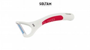 קולפן איכותי משונן ידית אדומה סולתם קולפן איכותי משונן ידית אדומה סולתם