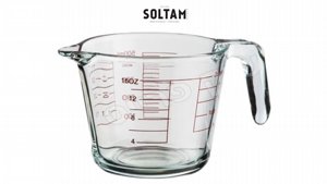 כד מדידה זכוכית 0.5 ליטר SOLTAM Bake it Up כד מדידה זכוכית 0.5 ליטר SOLTAM Bake it Up