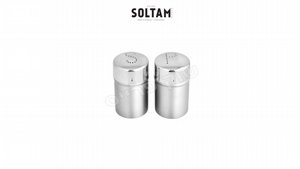 סט מלחייה ופלפלייה נירוסט 5*7 ס''מ SOLTAM Spices סט מלחייה ופלפלייה נירוסט 5*7 ס''מ SOLTAM Spices