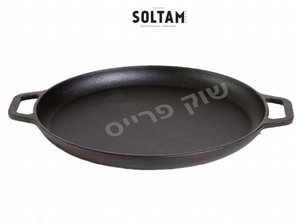 פלטת בישול וצלייה יציקת ברזל 30 ס"מ פלטת בישול וצלייה יציקת ברזל 30 ס"מ