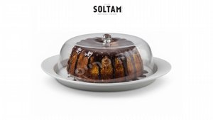 SOLTAM Table Collection מארז פעמון לעוגה 29 ס''מ 4 חלקים SOLTAM Table Collection מארז פעמון לעוגה 29 ס''מ 4 חלקים