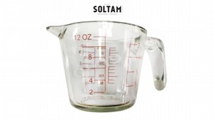 כד מדידה זכוכית 0.35 ליטר SOLTAM Bake it Up כד מדידה זכוכית 0.35 ליטר SOLTAM Bake it Up