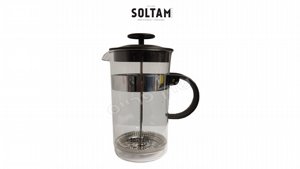 פרקולטור / קנקן זכוכית מחוסמת 0.6 ליטר SOLTAM Light Glass פרקולטור / קנקן זכוכית מחוסמת 0.6 ליטר SOLTAM Light Glass