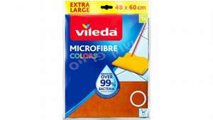 VILEDA מטלית רצפה יעקבי 100% מיקרופייבר כחול VILEDA מטלית רצפה יעקבי 100% מיקרופייבר כחול